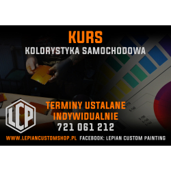 Kurs kolorystyka samochodowa
